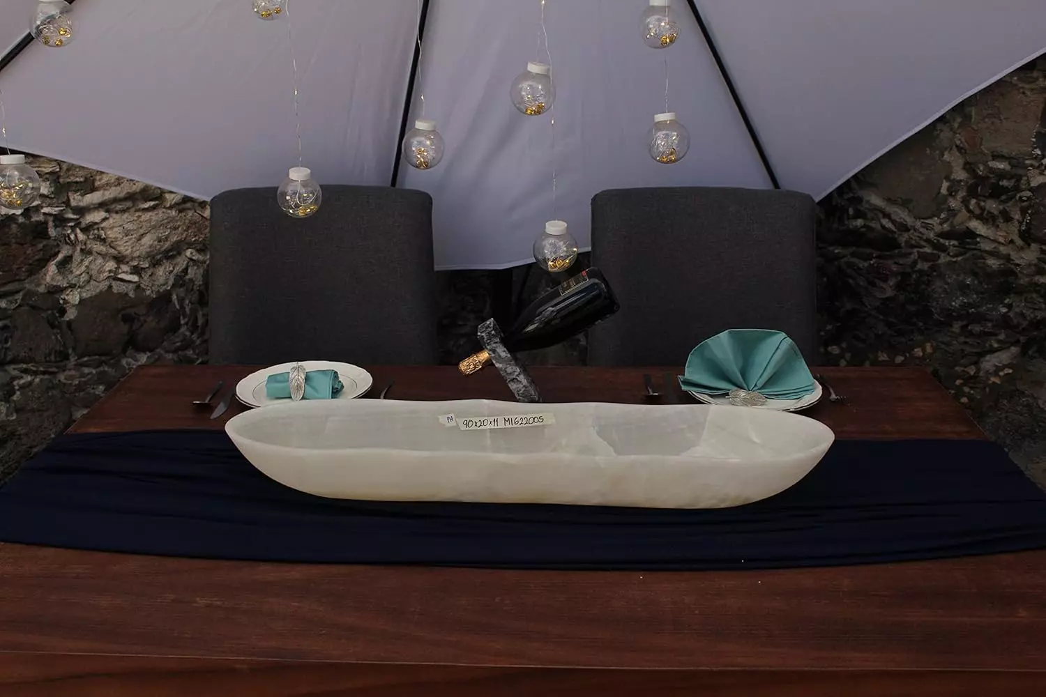 Handmade Seasonal Canoe Bowl (2)