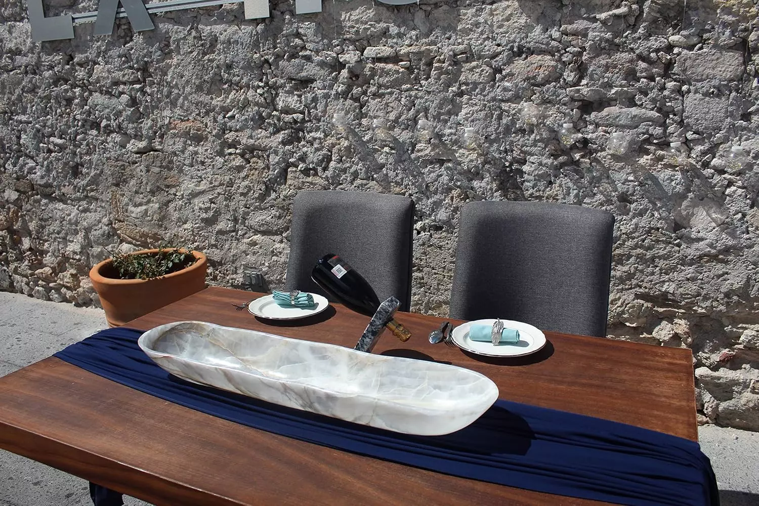 Home Decor Tray Natural Stone Bowl Vassel Modern Beautiful Onyx Mexican Wholesale (5)