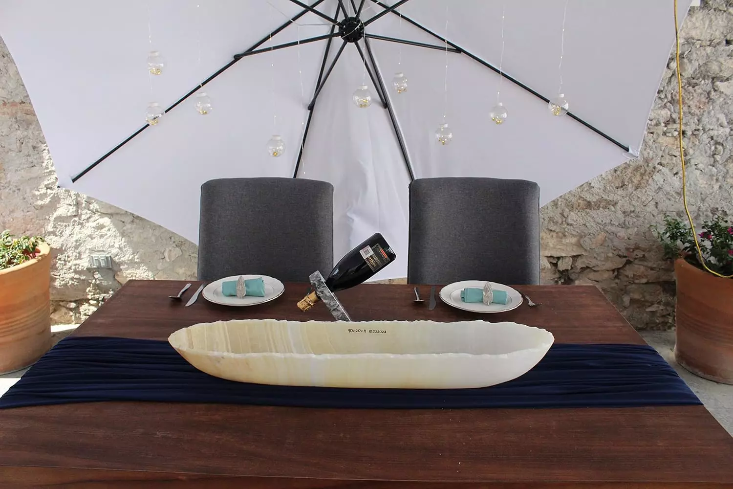 Tray Natural Stone Bowl Vessel Modern Beautiful Onyx Mexican Wholesale (1)